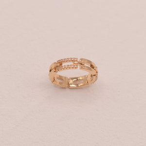 Bague Leena Plaqué Or