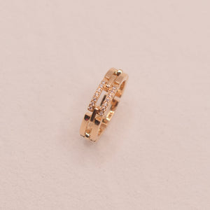 Bague Leena Plaqué Or