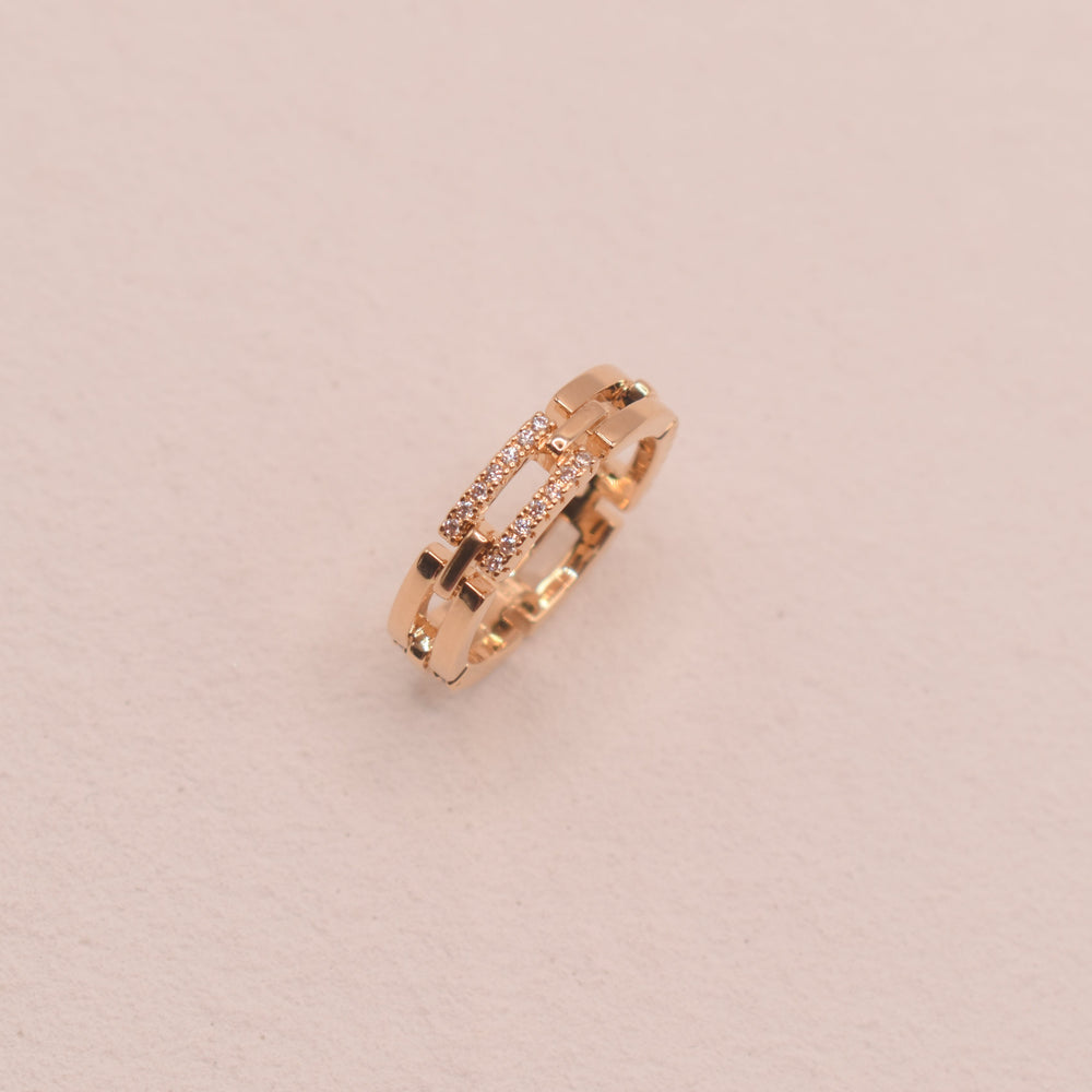 Bague Leena Plaqué Or