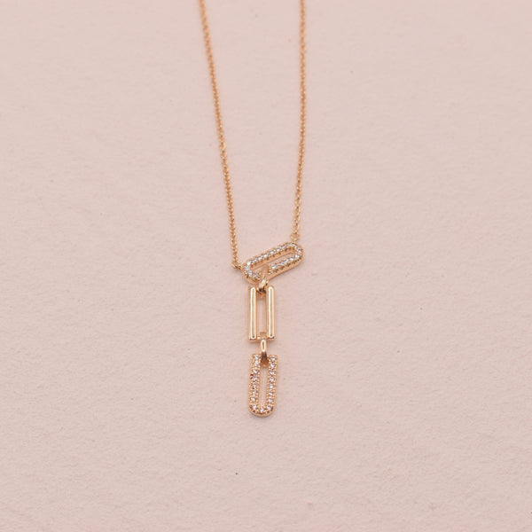 Collier Leena Plaqué Or