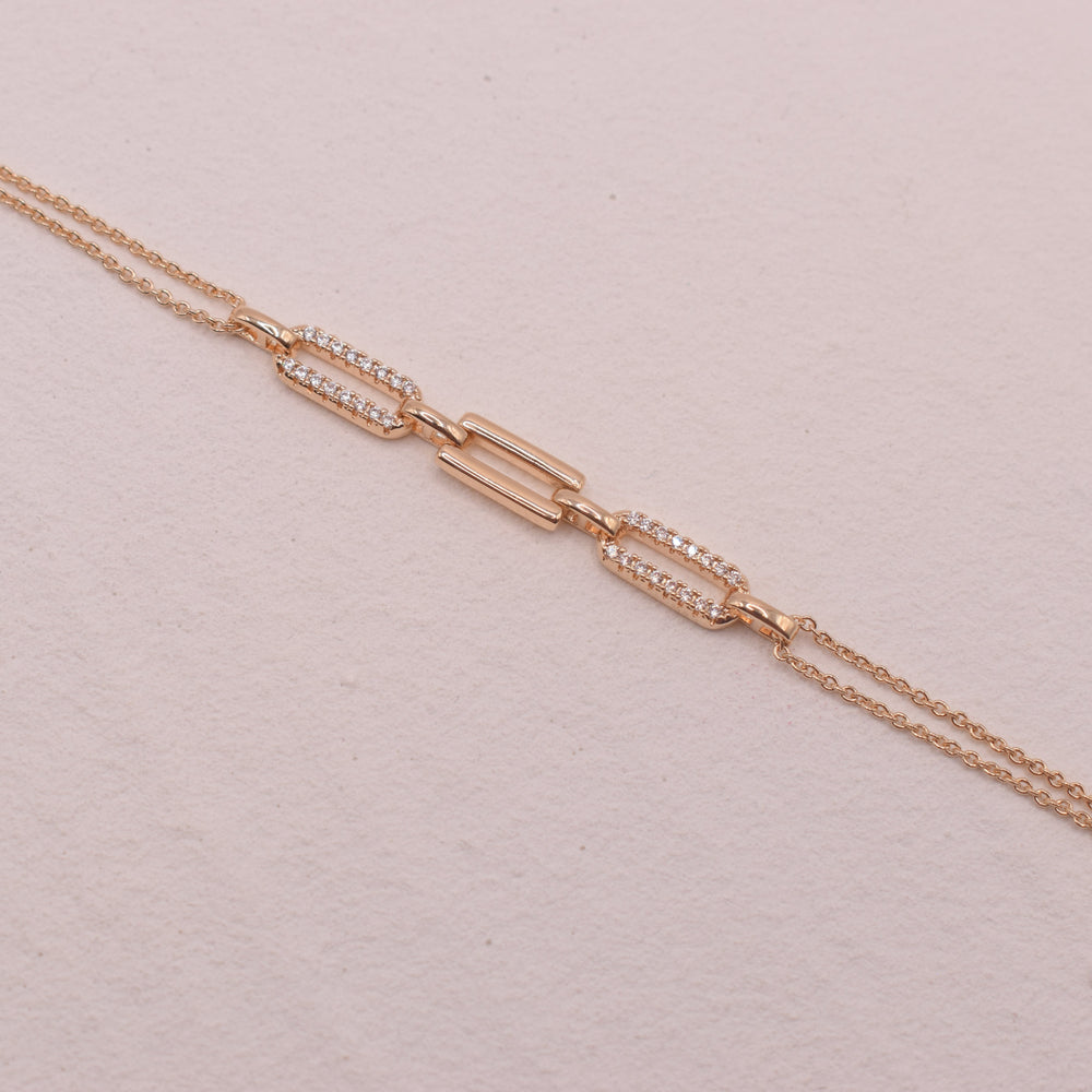 Bracelet Leena Plaqué Or
