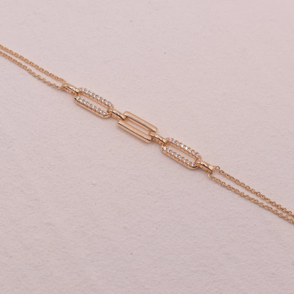 Bracelet Leena Plaqué Or