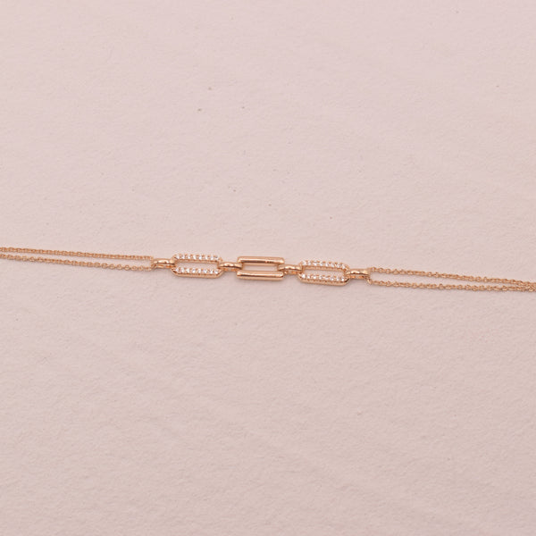 Bracelet Leena Plaqué Or