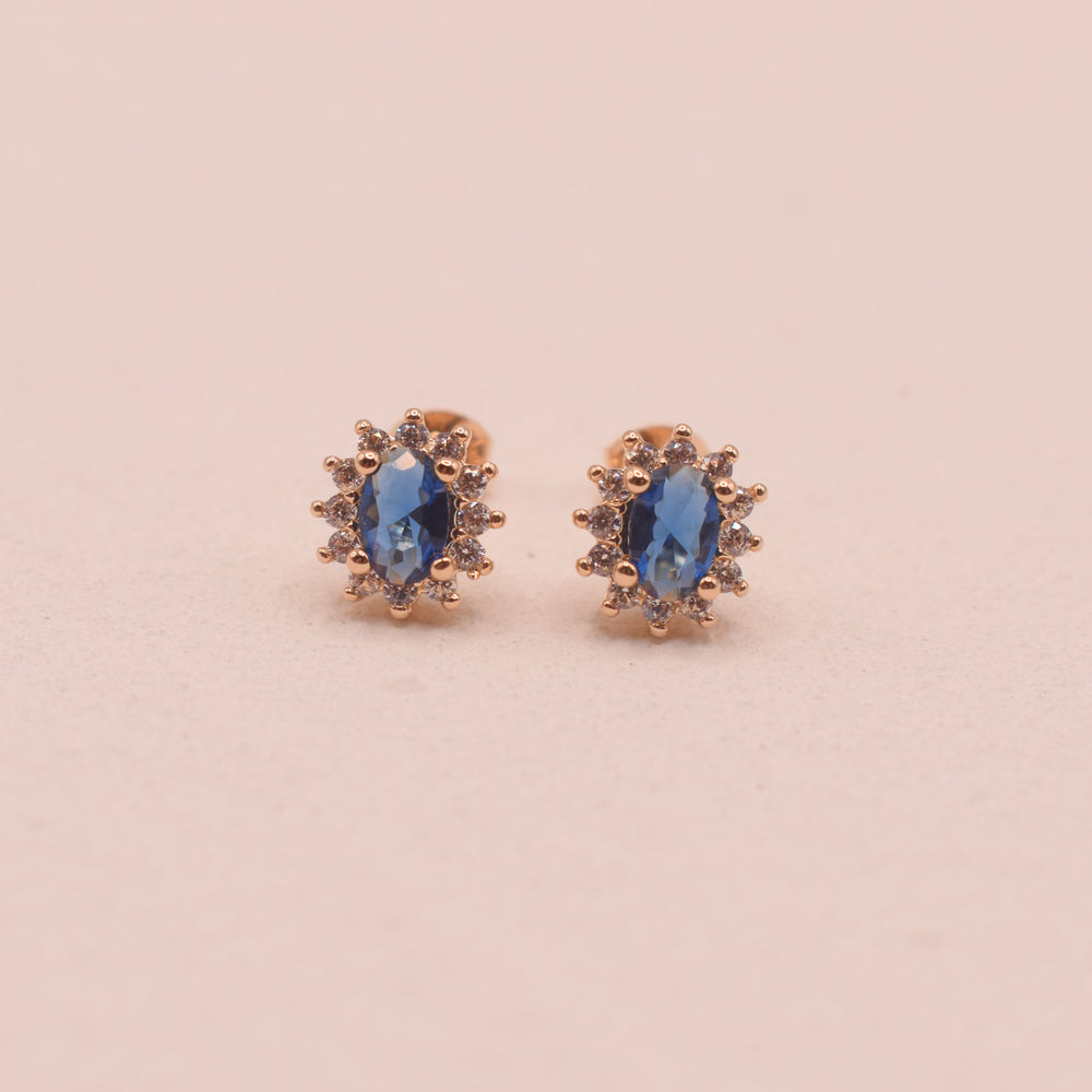 Boucles d'oreilles Nisrine Plaqué Or 18 carats