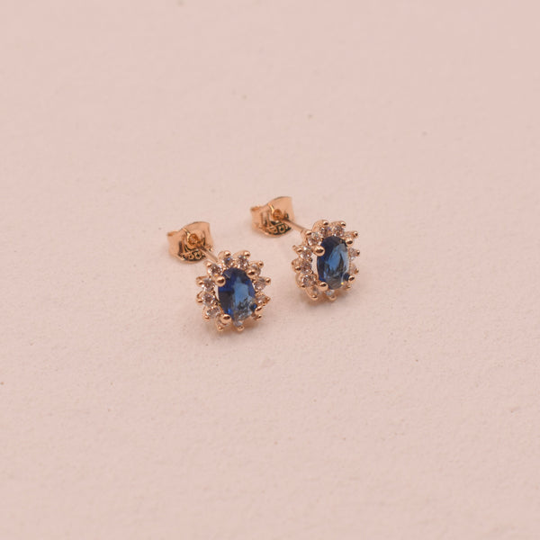 Boucles d'oreilles Nisrine Plaqué Or 18 carats