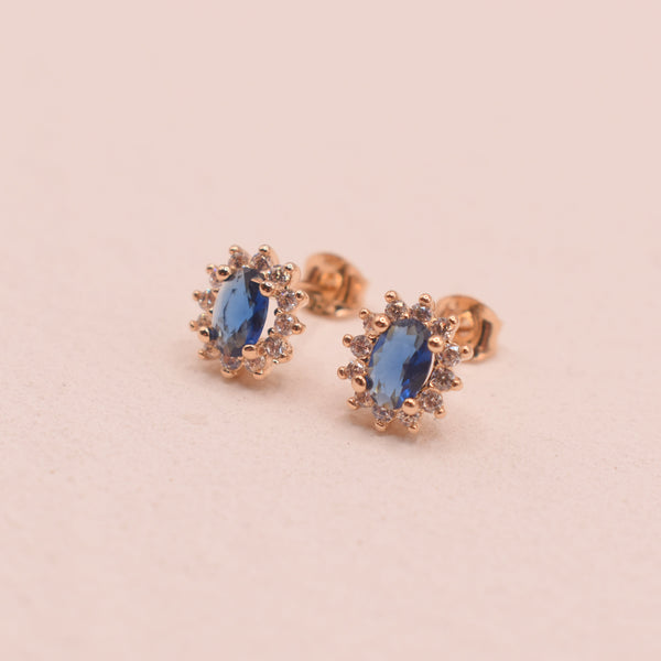 Boucles d'oreilles Nisrine Plaqué Or 18 carats