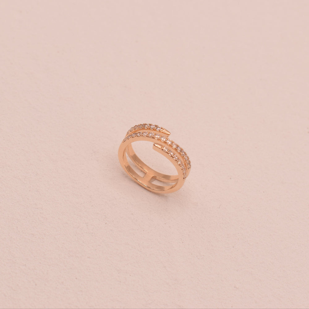 Bague Talia Plaqué Or 18 carats