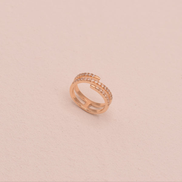 Bague Talia Plaqué Or 18 carats