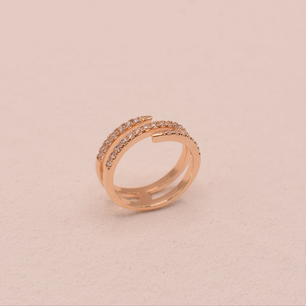 Bague Talia Plaqué Or 18 carats