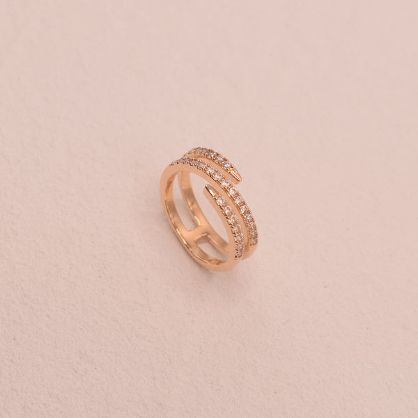 Bague Talia Plaqué Or 18 carats