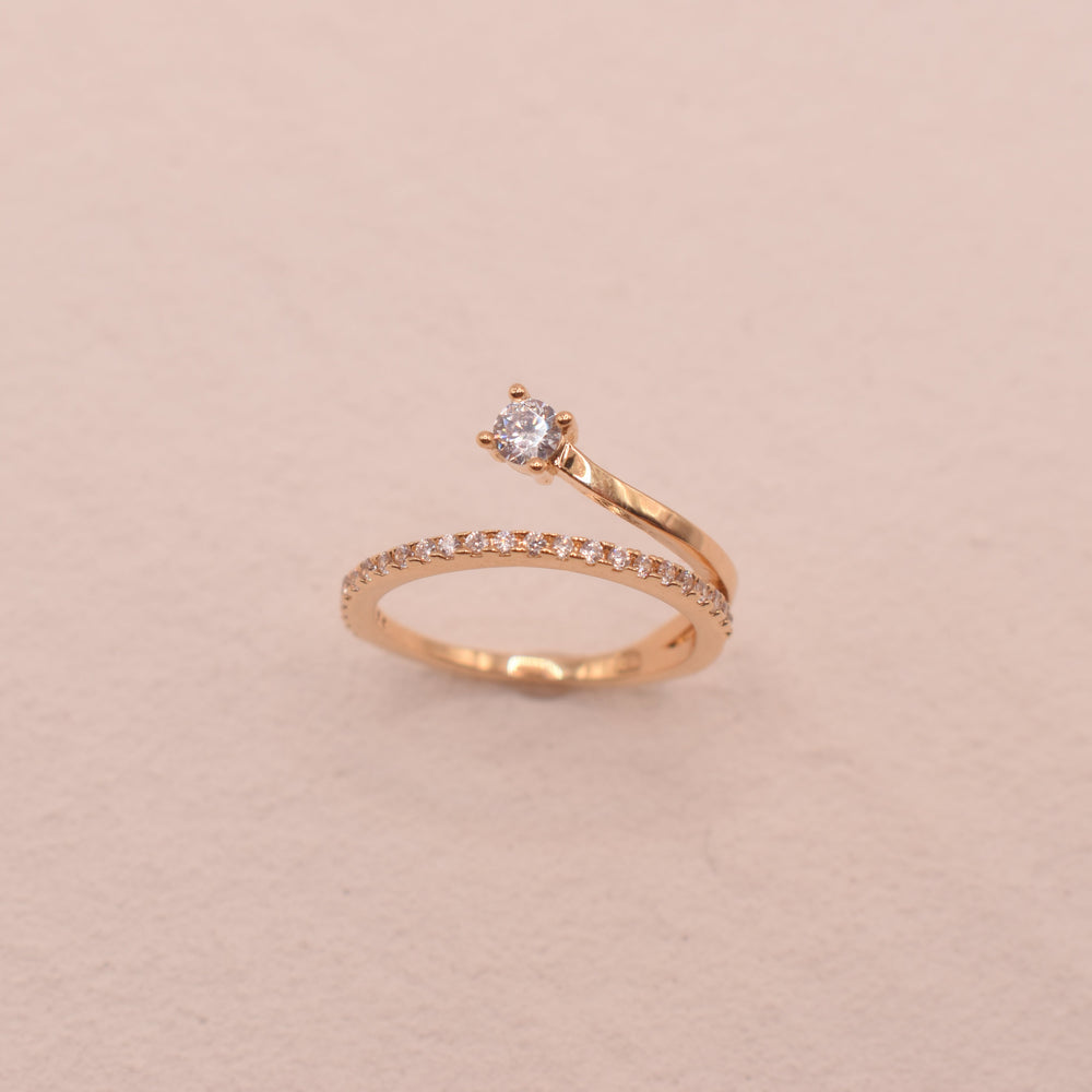Bague Rania Plaqué Or 18 carats