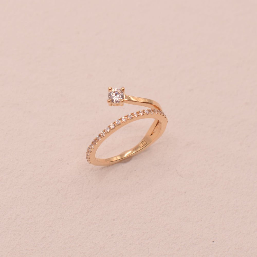 Bague Rania Plaqué Or 18 carats