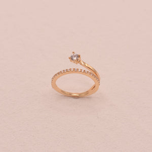Bague Rania Plaqué Or 18 carats