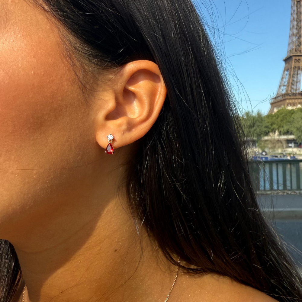 Boucles d'oreilles Mayssa Plaqué Or 18 carats