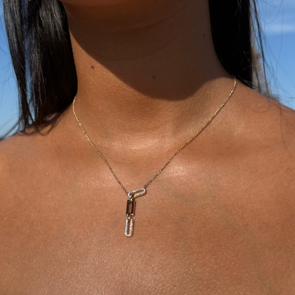 Collier Leena Plaqué Or